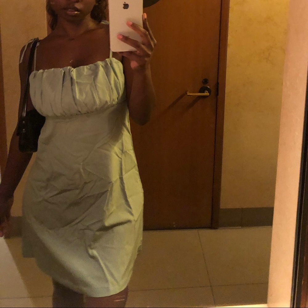 Mint Green Dress